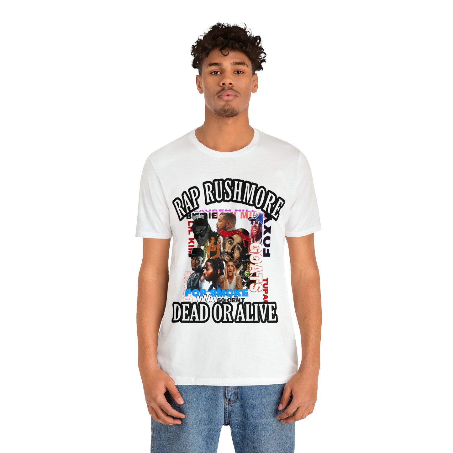 Rap RushMore  Short Sleeve Tee