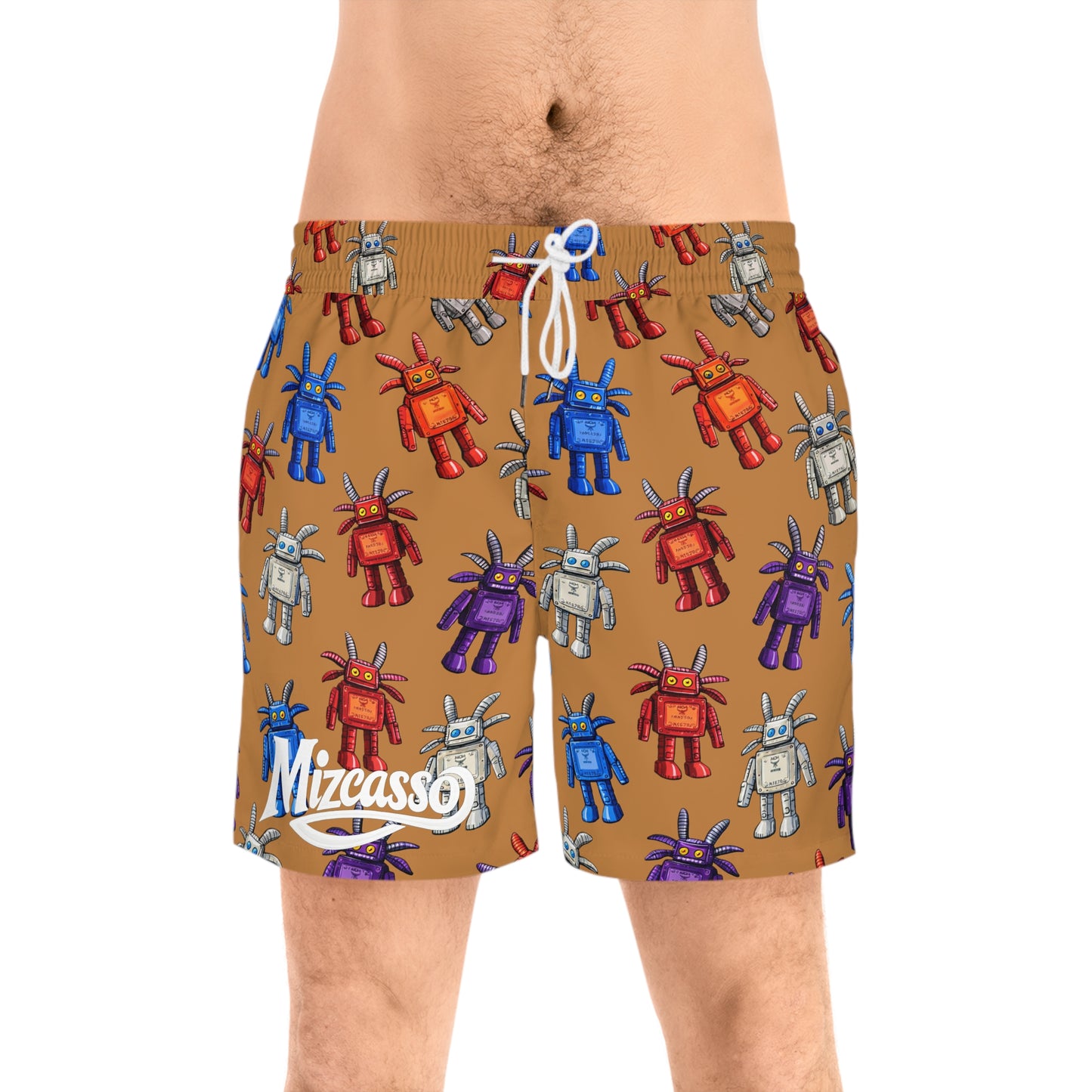 Men's Mid-Length Swim Shorts (AOP)
