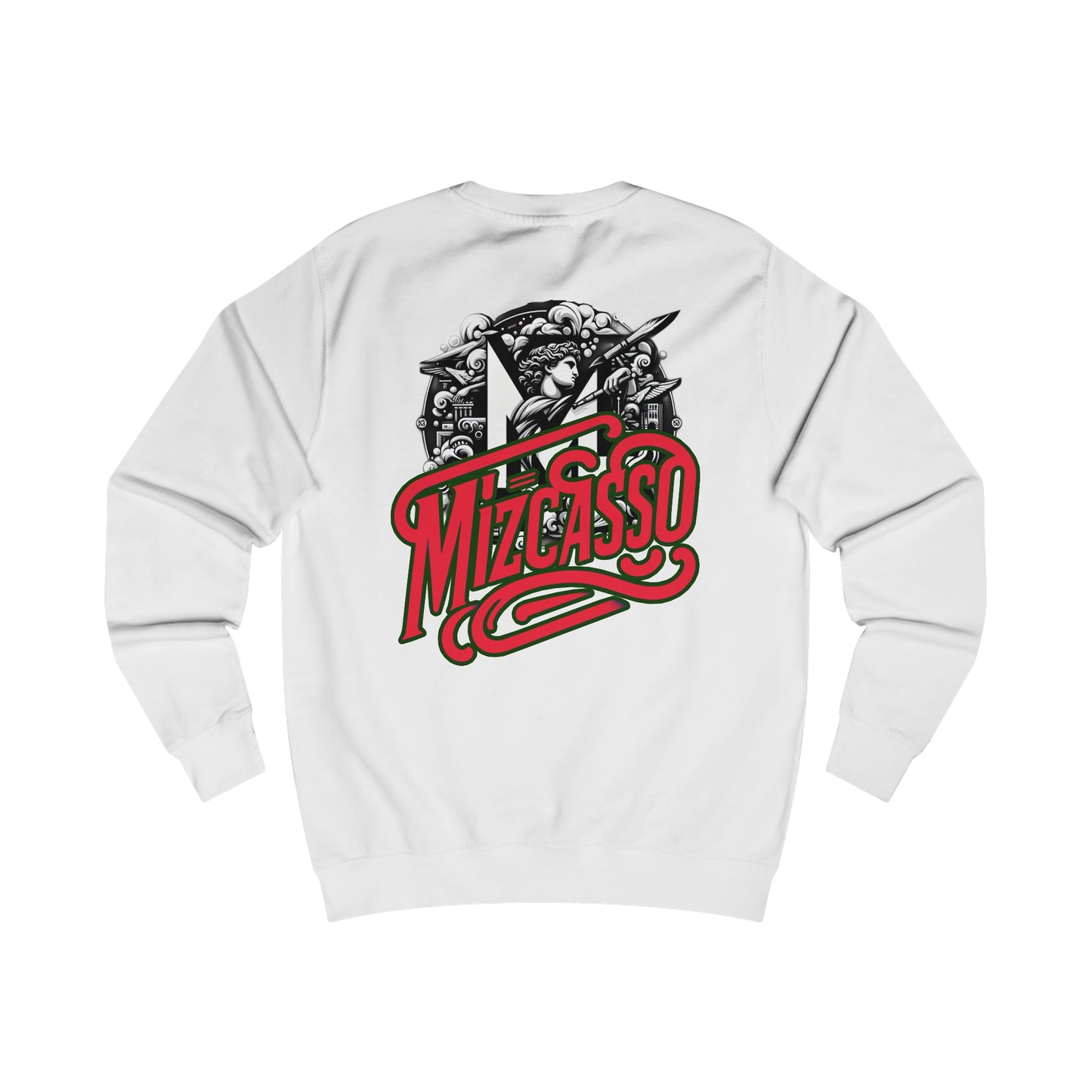 Mizcasso Unisex Sweatshirt - Stylish and Comfy Graphic Pullover for Everyday Wear