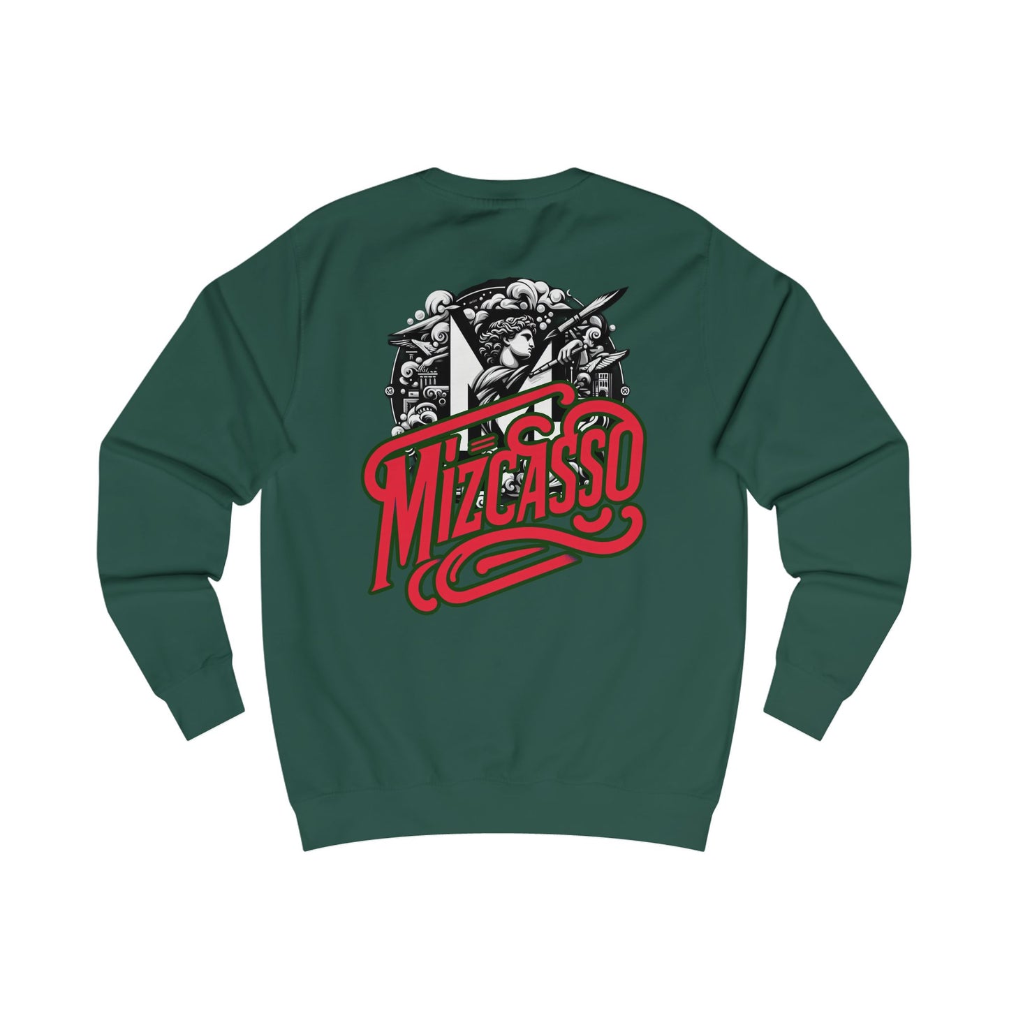 Mizcasso Unisex Sweatshirt - Stylish and Comfy Graphic Pullover for Everyday Wear