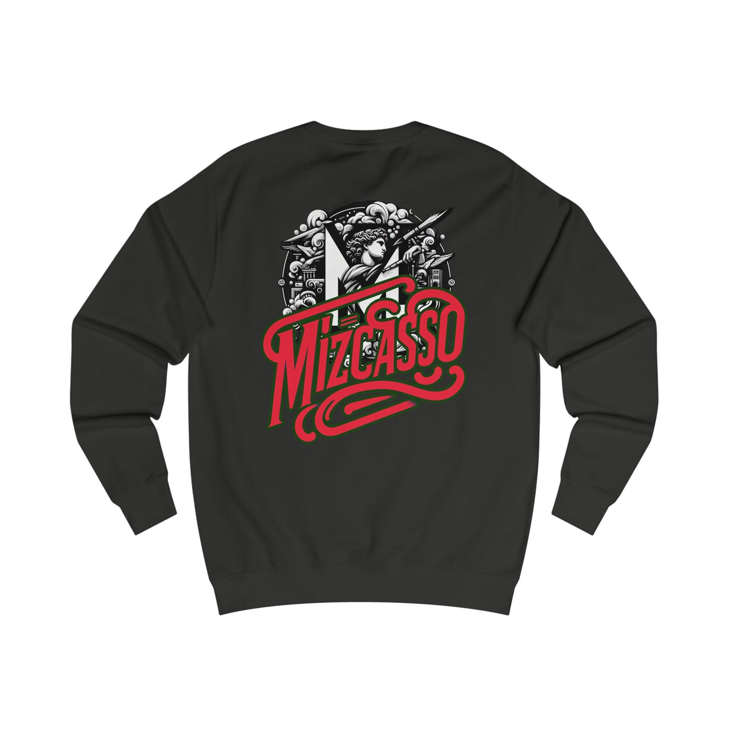 Mizcasso Unisex Sweatshirt - Stylish and Comfy Graphic Pullover for Everyday Wear
