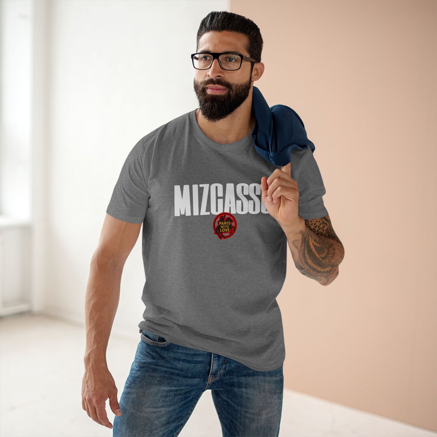Bold Mizcasso Adult Tee - Unisex Casual Shirt, Trendy Graphic T-Shirt for Everyday Wear, Gift for Friends, Summer Fashion, Streetwear