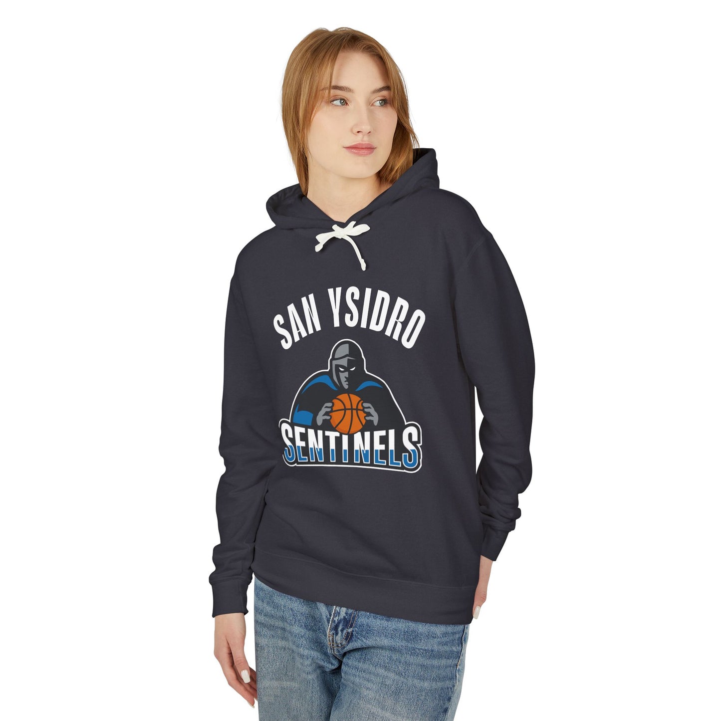 Hooded Sweatshirt for Basketball Fans, Lightweight Athletic Hoodie, Unisex Sports Apparel, Gift for Team Supporters, Basketball Merchandise