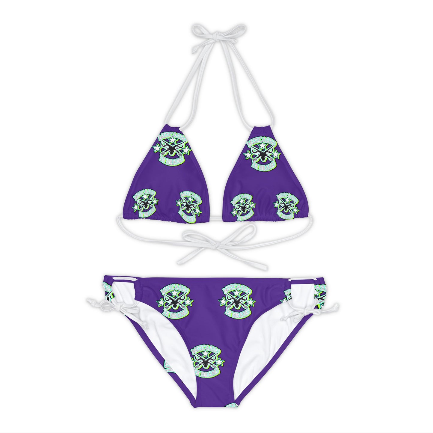 Strappy Bikini Set (AOP)