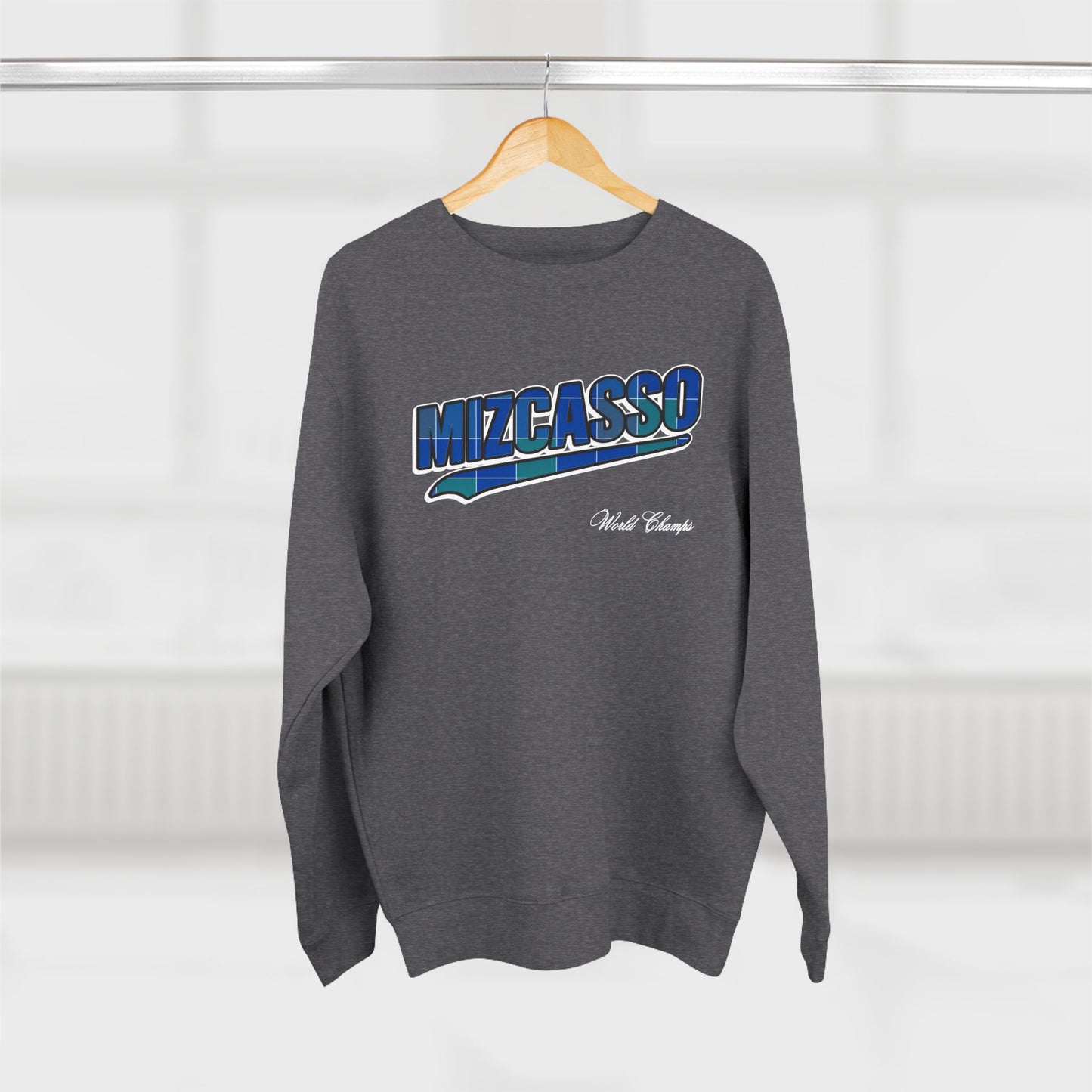 Mizcasso Graphic Unisex Crewneck Sweatshirt - Casual Streetwear Style