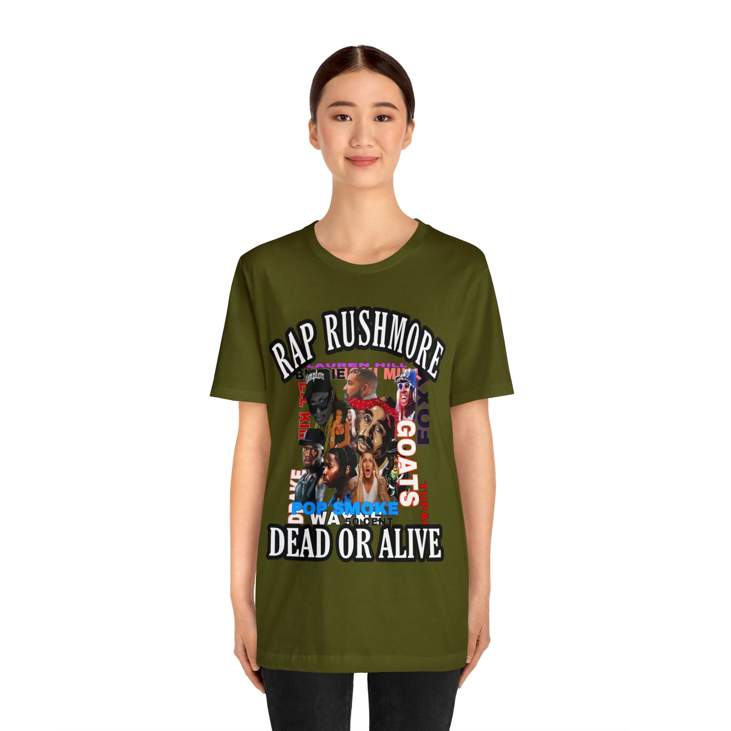 Rap RushMore  Short Sleeve Tee