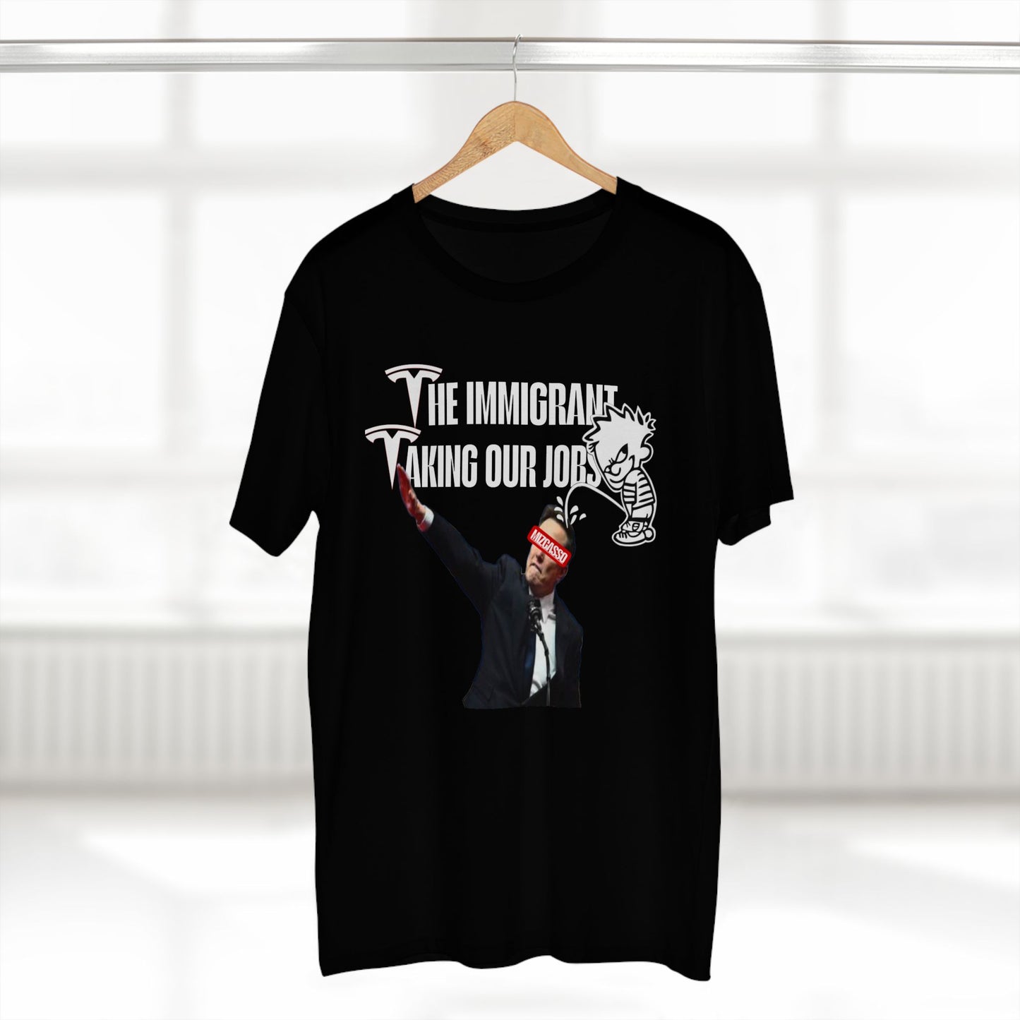 Funny Immigrant Job Humor Tee - Adult Staple T-Shirt