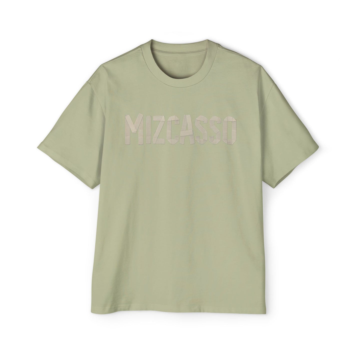 Men's Heavy Oversized Tee - Mizcasso Graphic Design