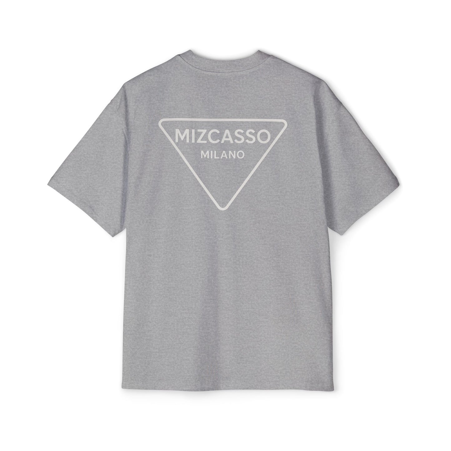 Men's Heavy Oversized Tee - Casual Chic Style with Mizcasso Milano Design