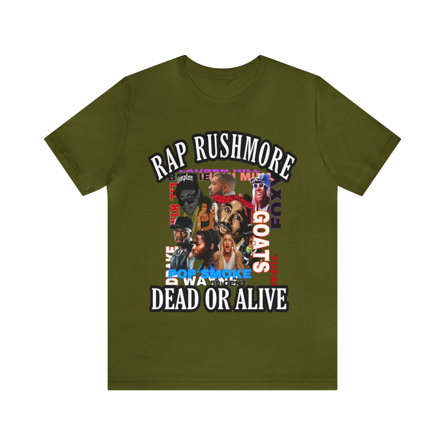 Rap RushMore  Short Sleeve Tee