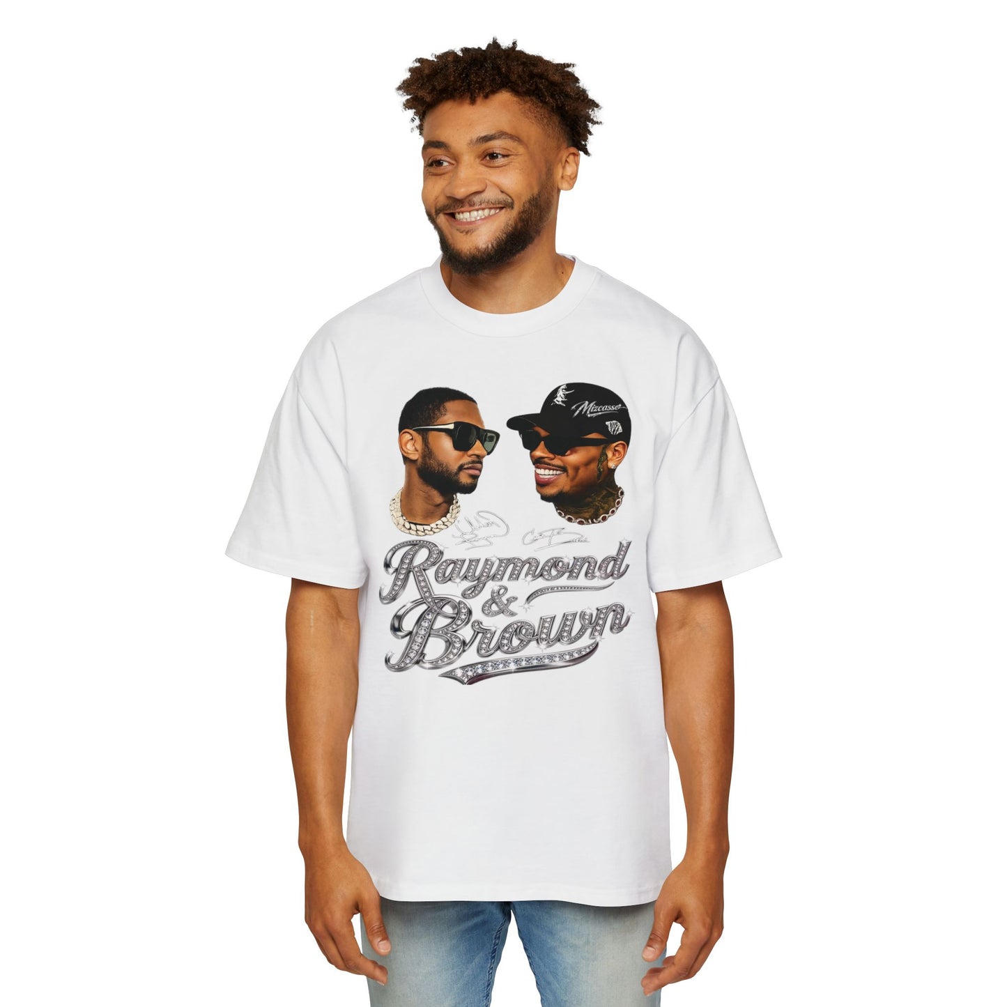 Raymond & Brown Tour Tee — Men's Oversized Graphic T-Shirt