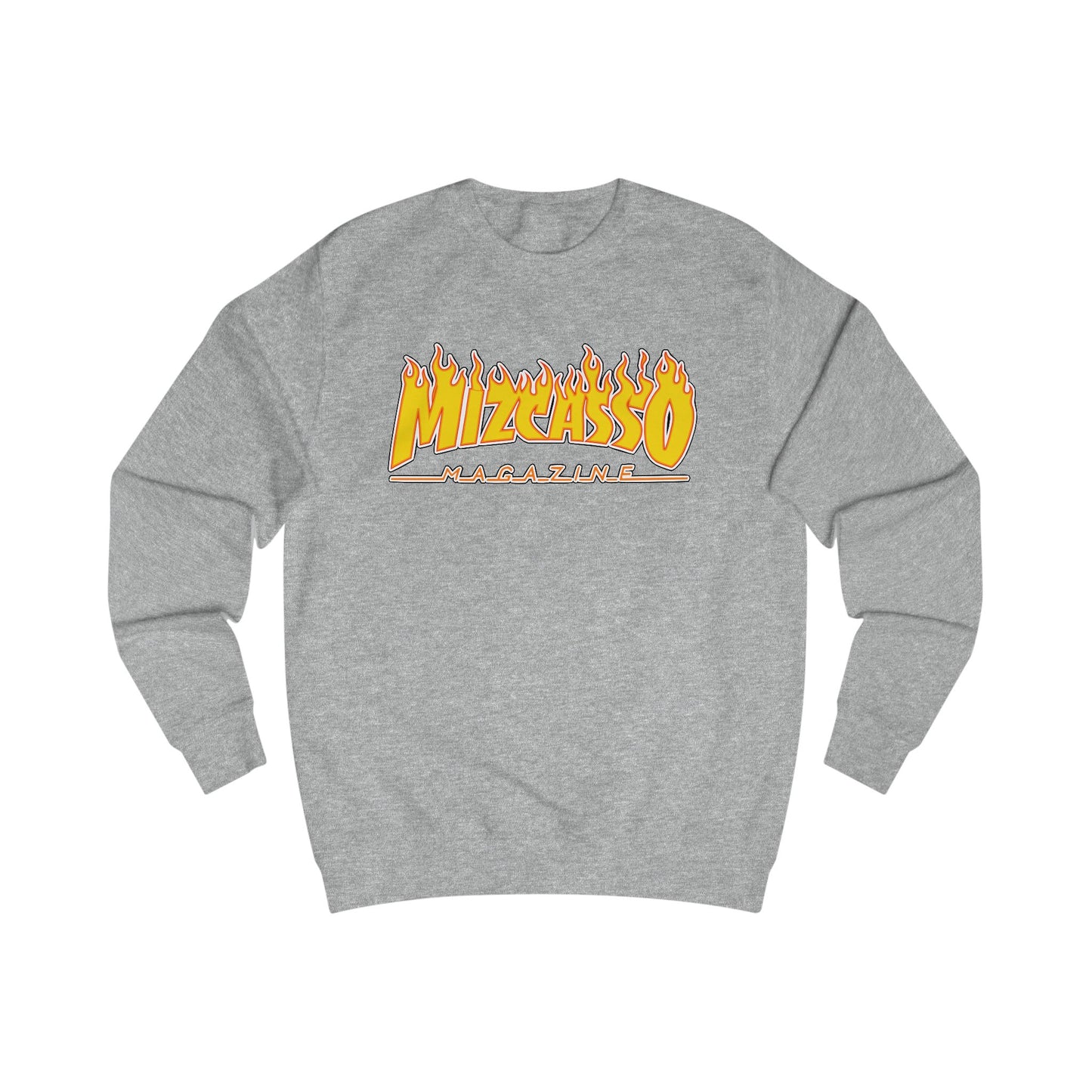Bold Flame Graphic Unisex Sweatshirt