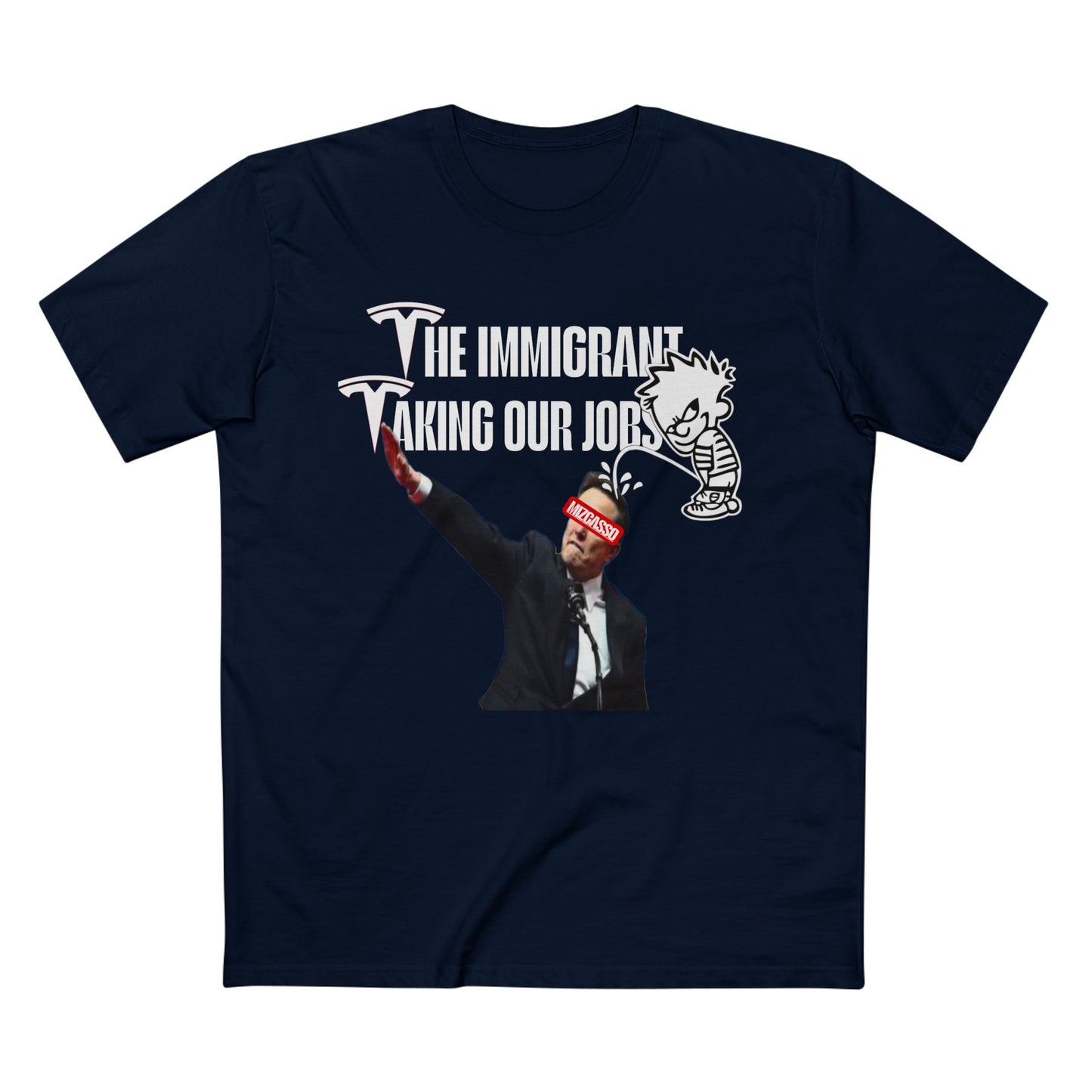 Funny Immigrant Job Humor Tee - Adult Staple T-Shirt