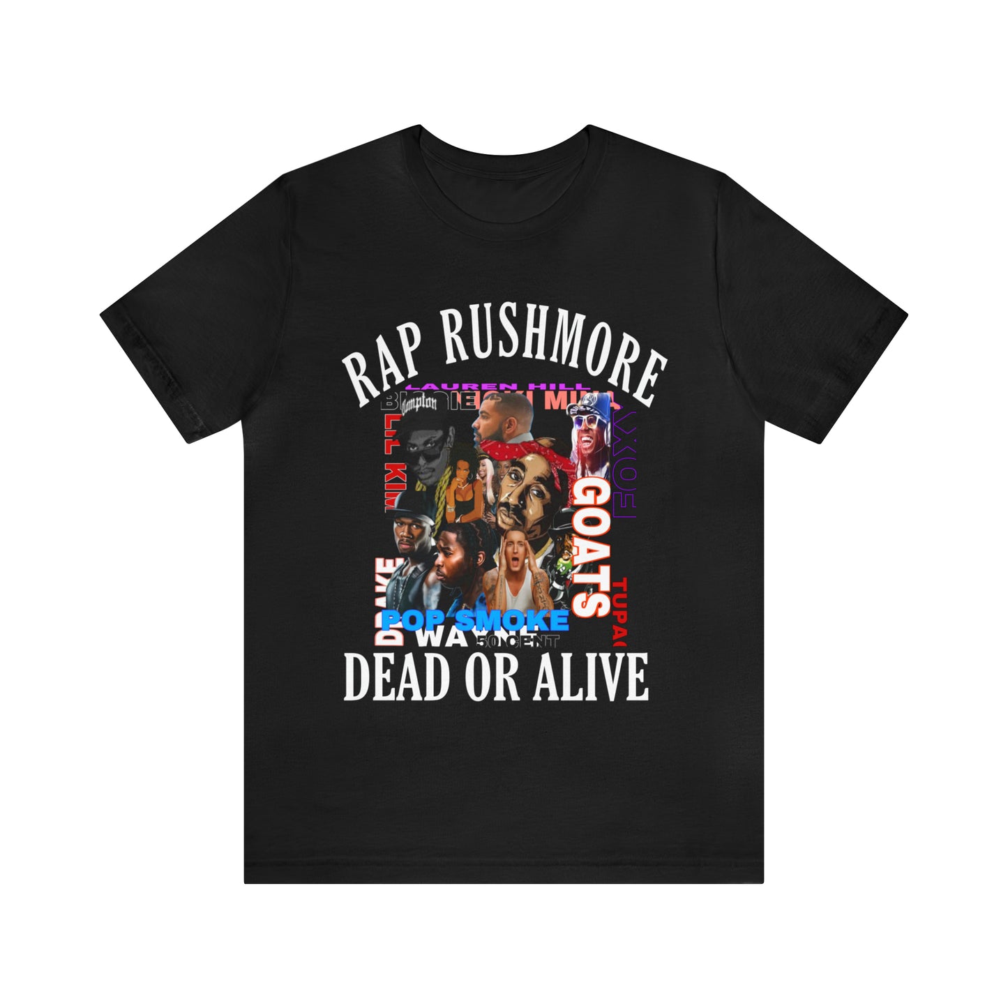 Rap RushMore  Short Sleeve Tee