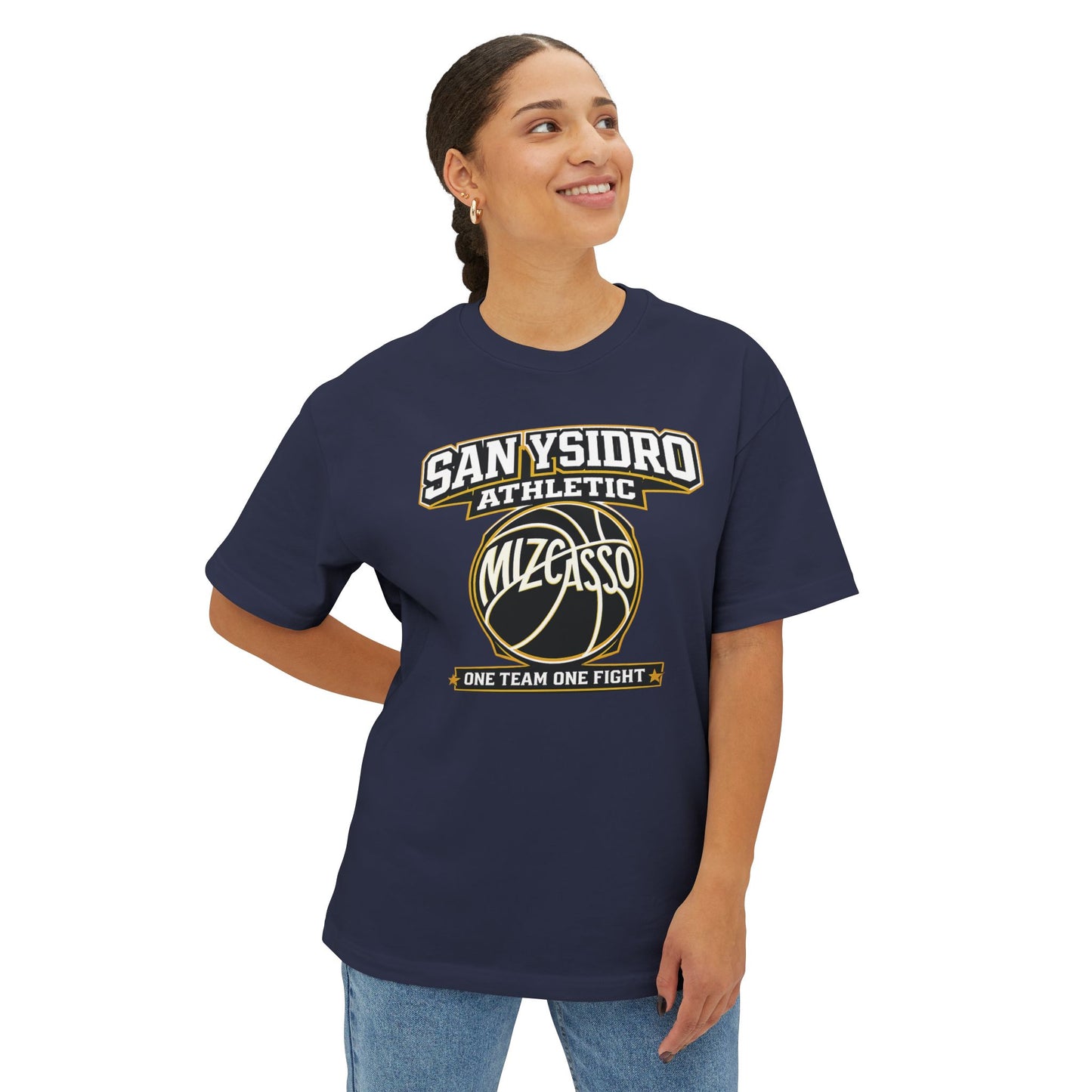 San Ysidro Athletic 'One Team One Fight' Basketball Tee