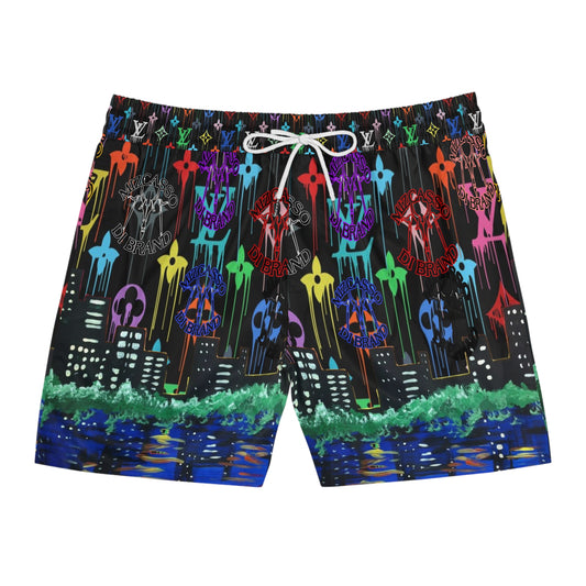 Men's Mid-Length Swim Shorts mizcasso