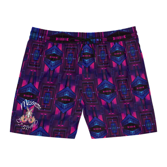 Men's Mid-Length Swim Shorts (AOP)