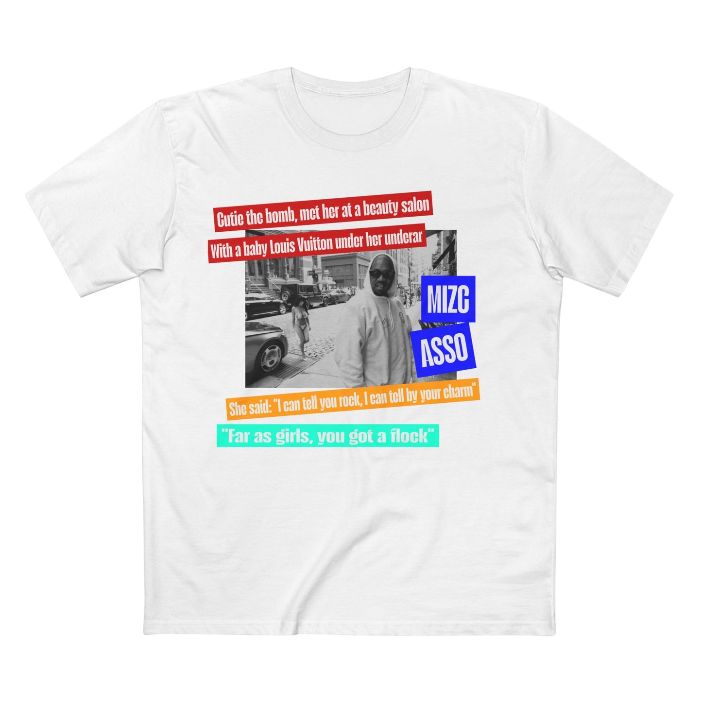 Urban Statement Tee, Graphic T-Shirt, Fashionable Tee, Casual Wear, Gift for Him/Her, Streetwear Style