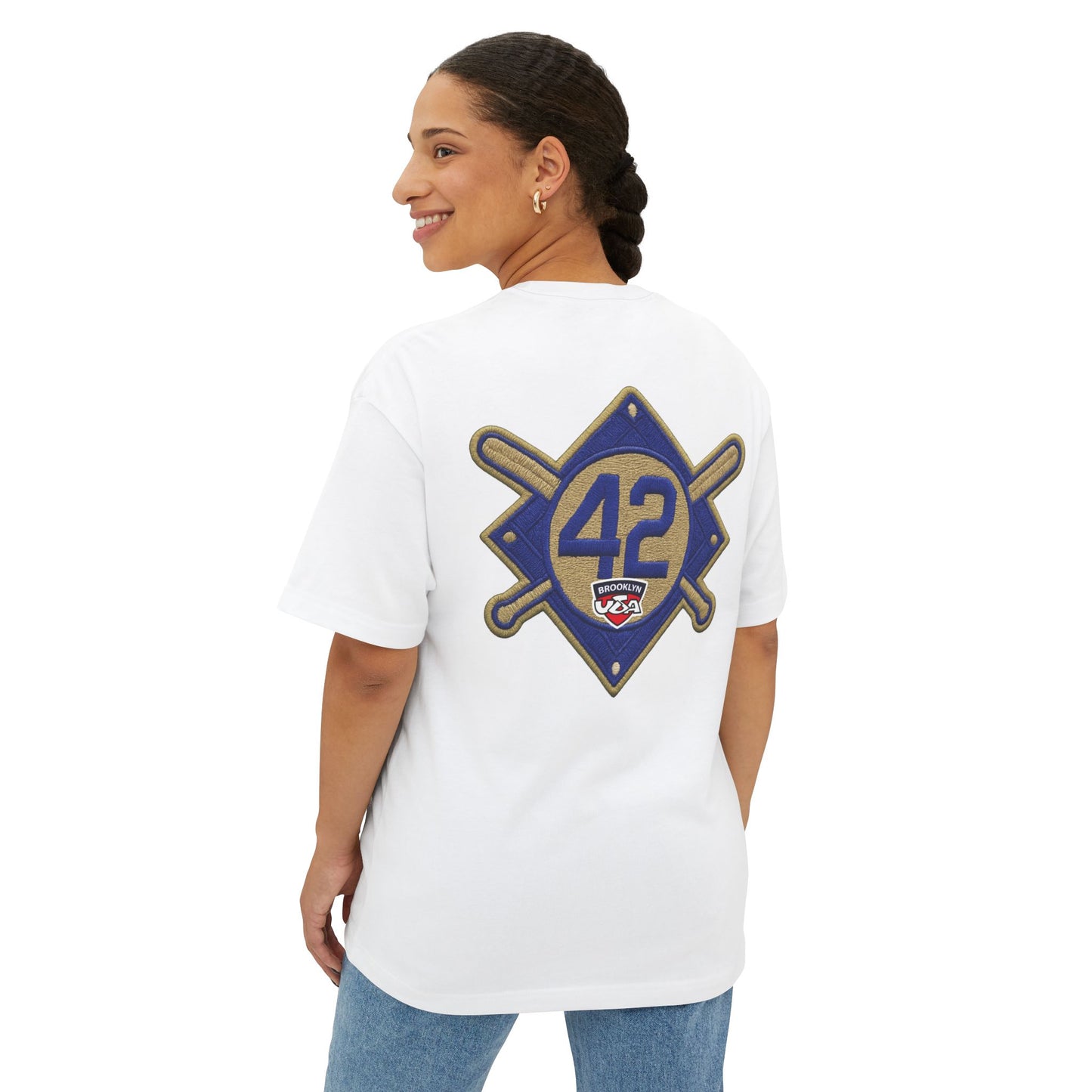 Google-Inspired Unisex Oversized Boxy Tee - Celebrating Connection & Style