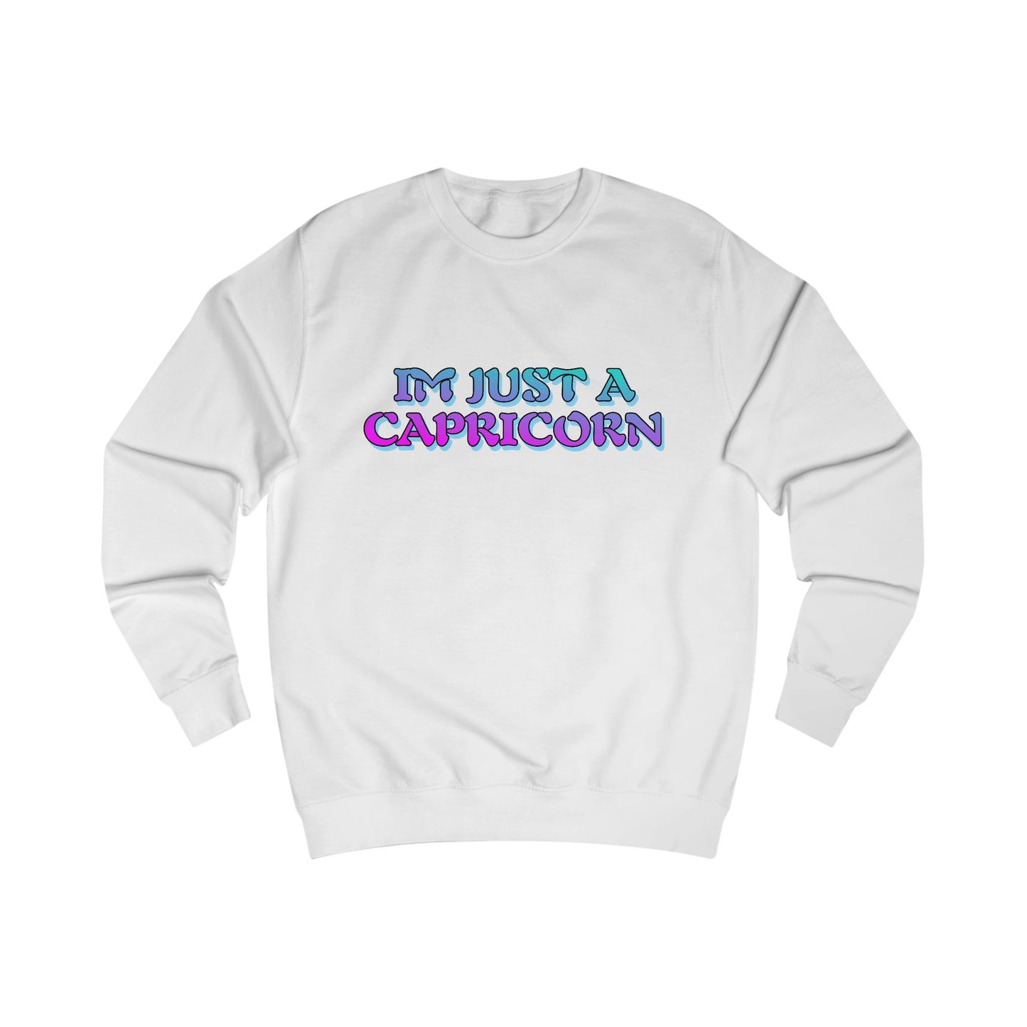 Retro Capricorn Unisex Sweatshirt - Perfect for Astrological Enthusiasts