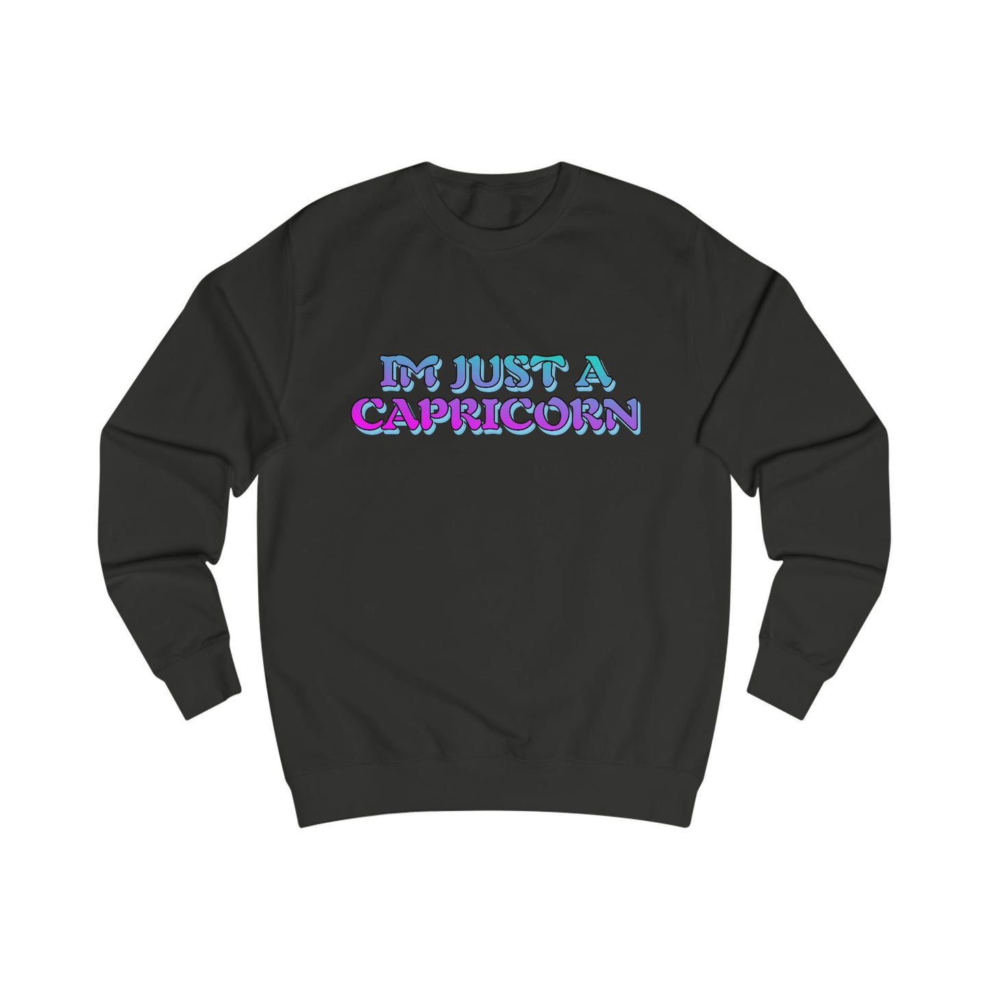 Retro Capricorn Unisex Sweatshirt - Perfect for Astrological Enthusiasts