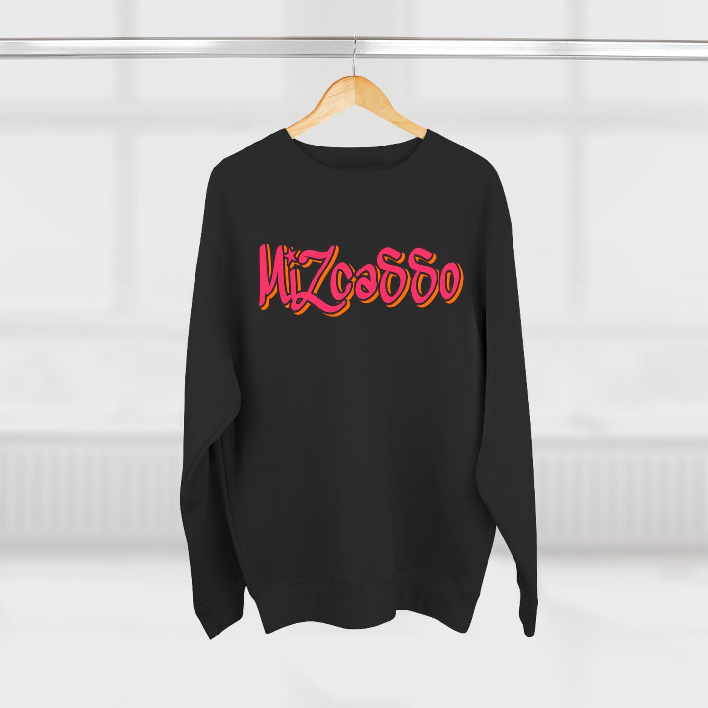Trendy Unisex Crewneck Sweatshirt with Bold Design - Perfect for Casual Outings and Everyday Comfort