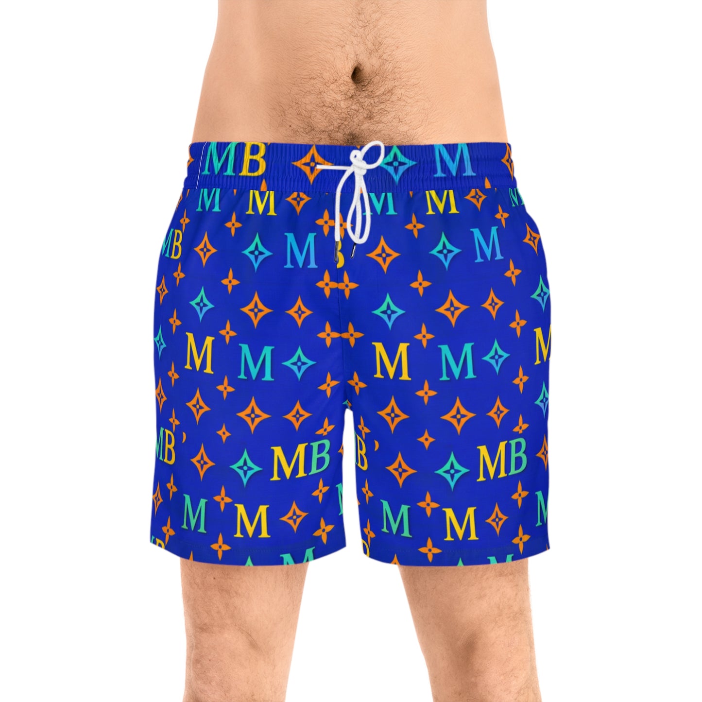 Men's Mid-Length Swim Shorts (AOP)