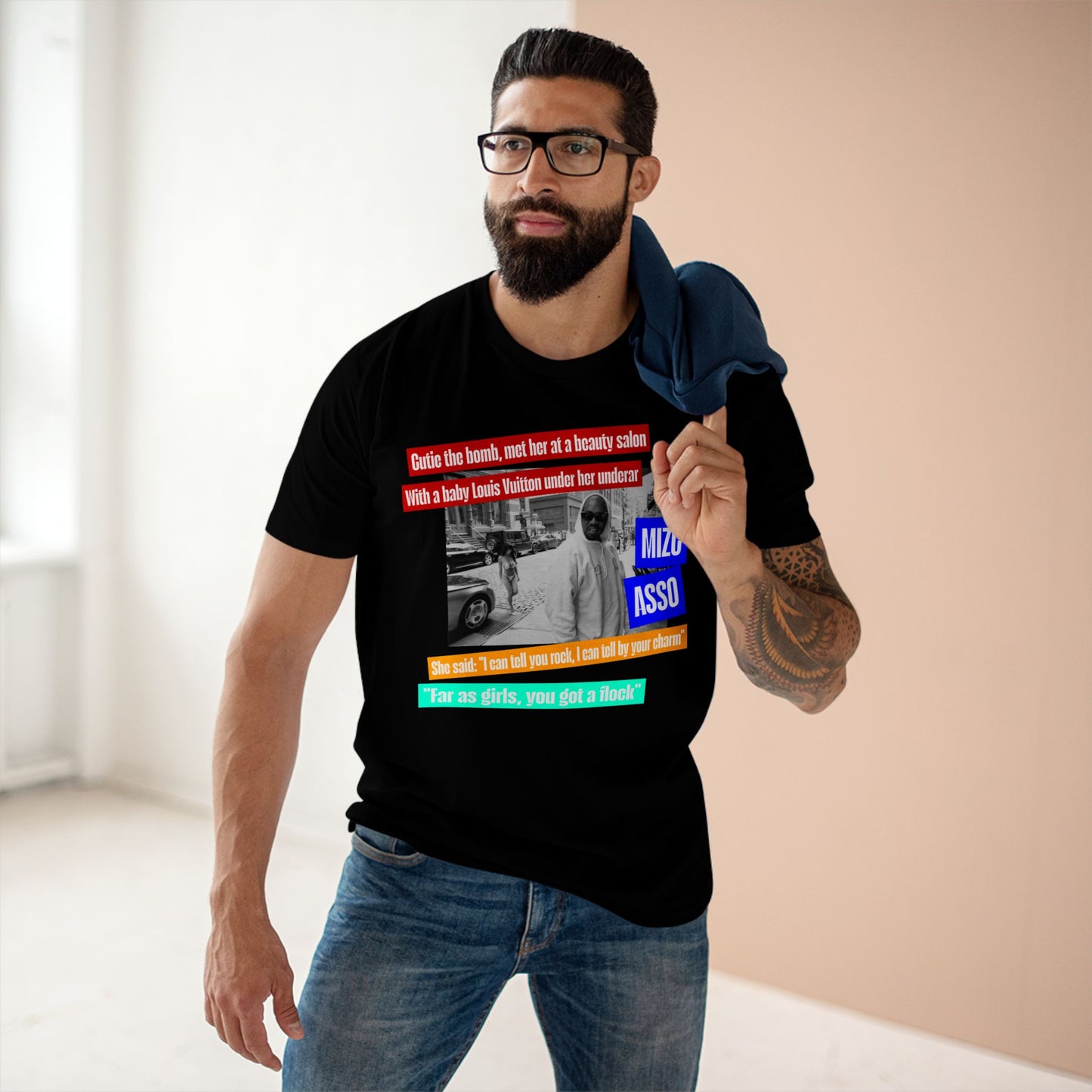 Urban Statement Tee, Graphic T-Shirt, Fashionable Tee, Casual Wear, Gift for Him/Her, Streetwear Style