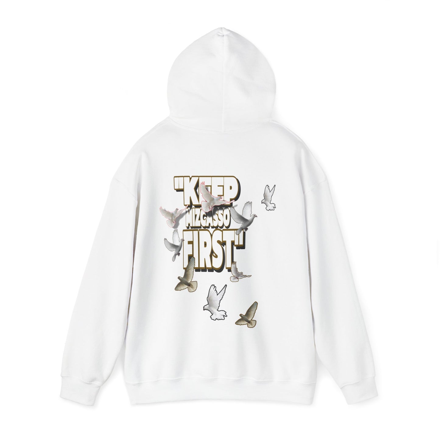 KEEP MIZCASSO FIRST  Hooded Sweatshirt