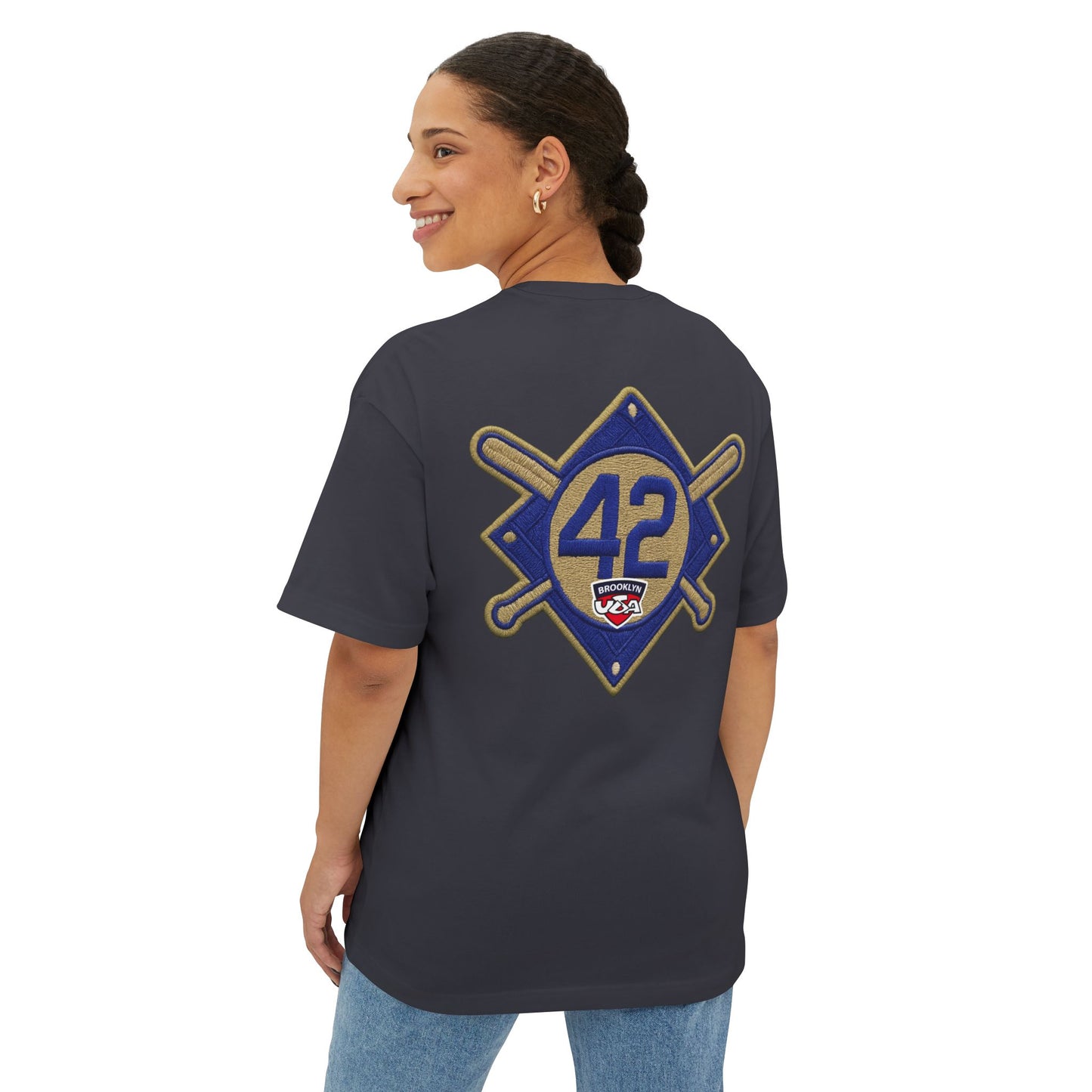 Google-Inspired Unisex Oversized Boxy Tee - Celebrating Connection & Style