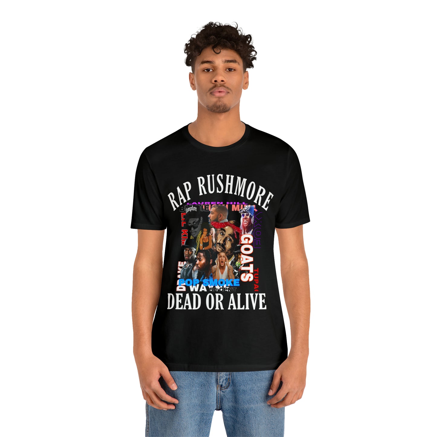 Rap RushMore  Short Sleeve Tee