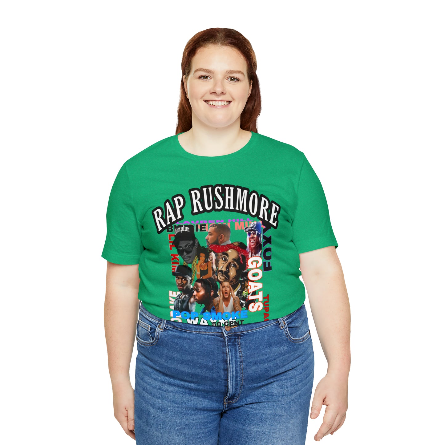 Rap RushMore  Short Sleeve Tee