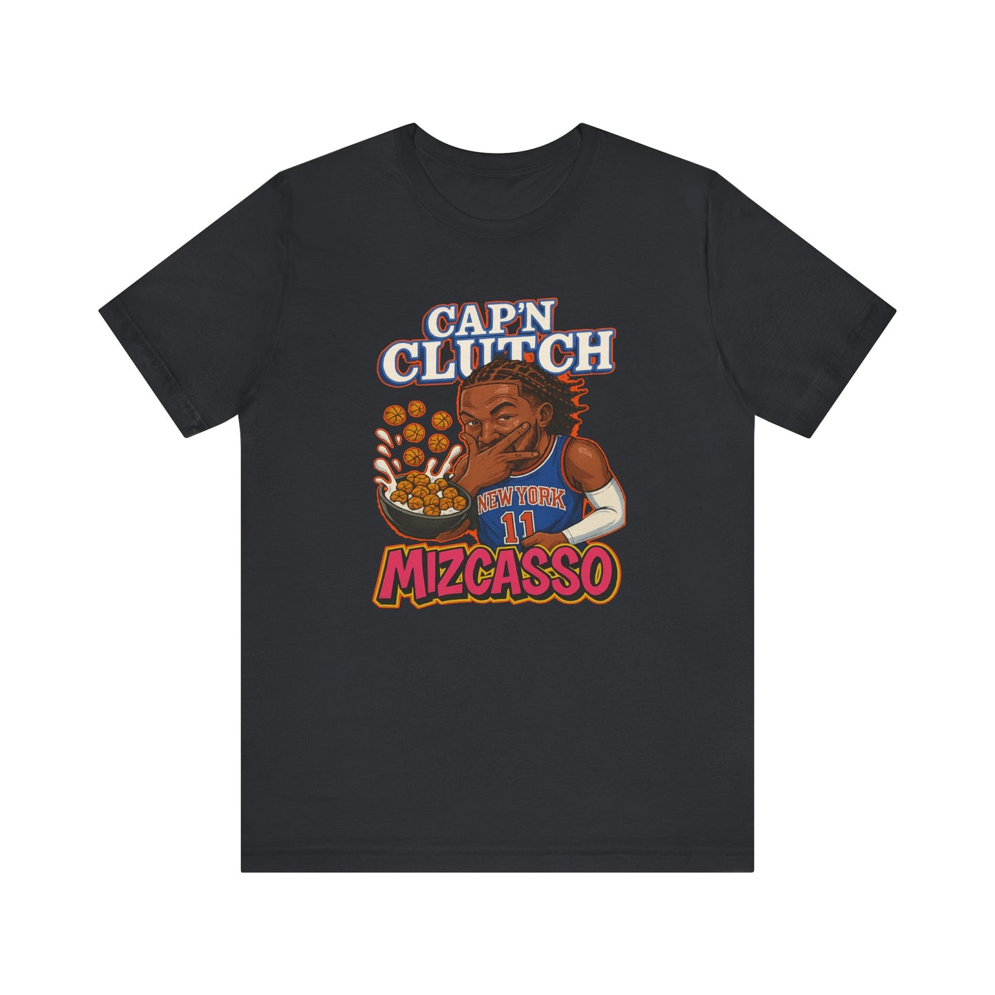Cap’n Clutch Graphic Tee - Unisex Jersey Short Sleeve Shirt for Sports Fans