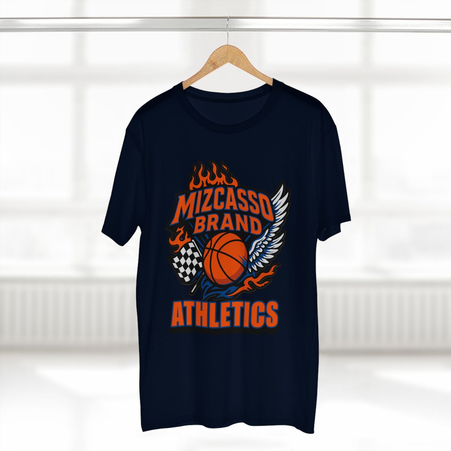 Mizcasso Brand Athletics Fireball Tee - Perfect for Sports Enthusiasts
