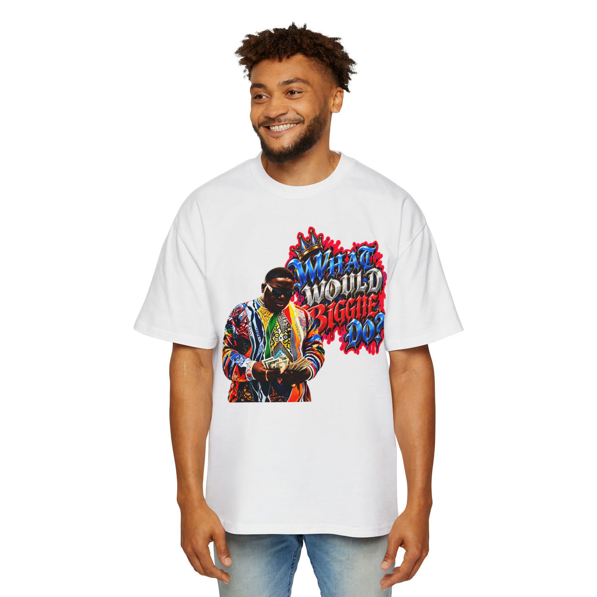 Hip-Hop Tribute Tee — "What Would Biggie Do" Graphic T-Shirt