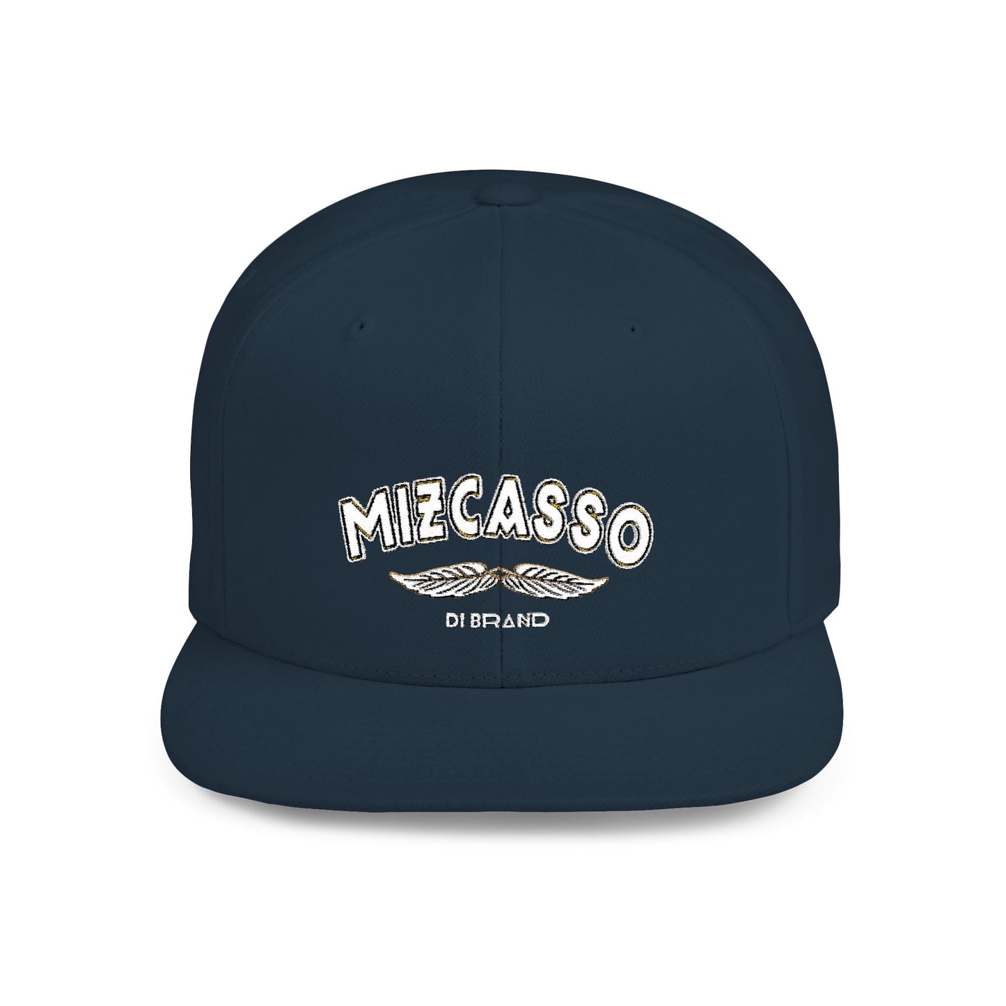 MIECASSO Flat Bill Snapback Cap - Stylish Casual Headwear