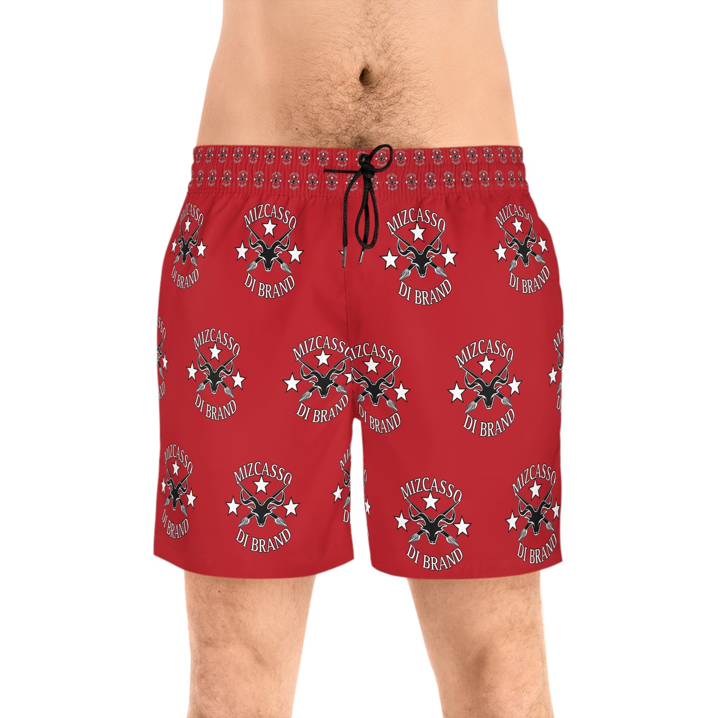 Men's Mid-Length Swim Shorts (AOP)