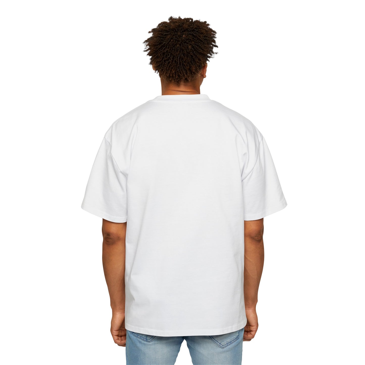 Run your garments Men's Heavy Oversized Tee