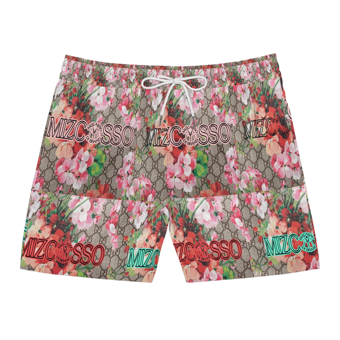 Men's Mid-Length Swim Shorts (AOP)