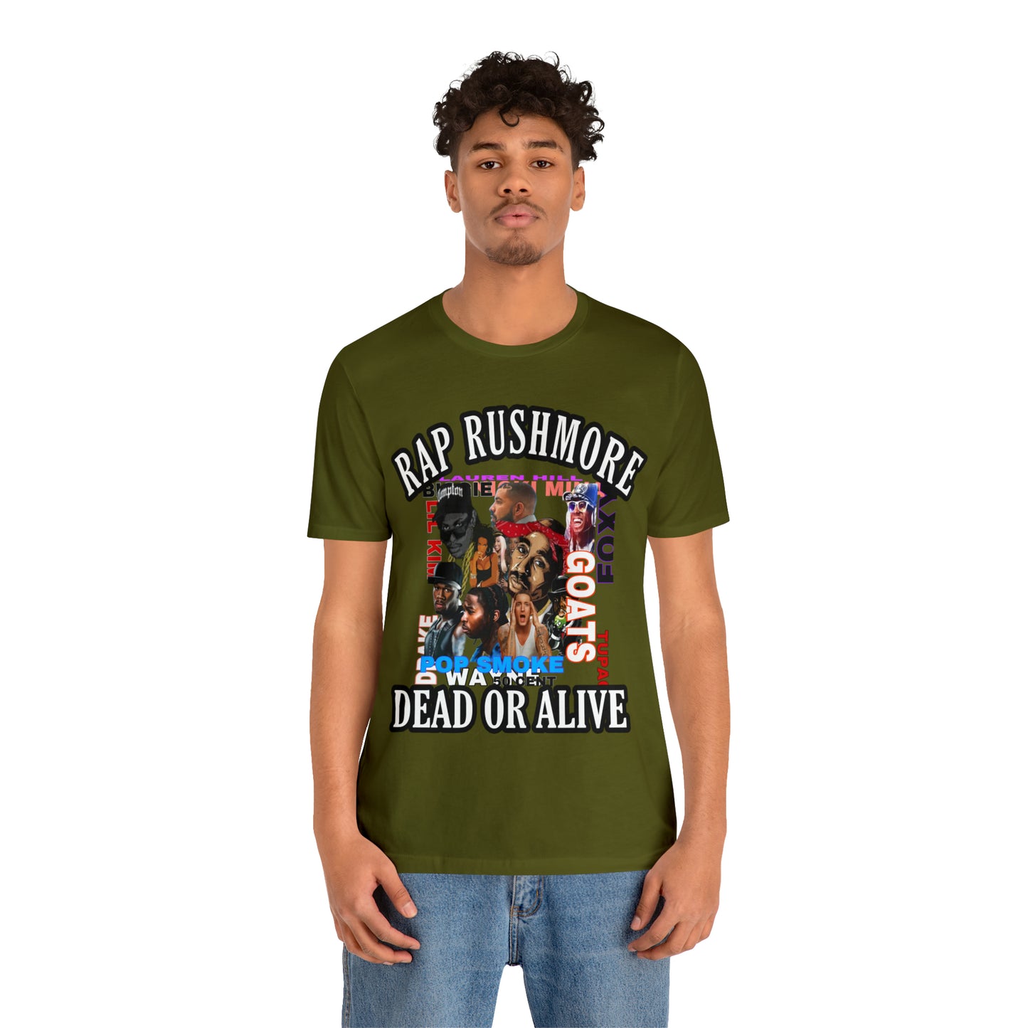 Rap RushMore  Short Sleeve Tee