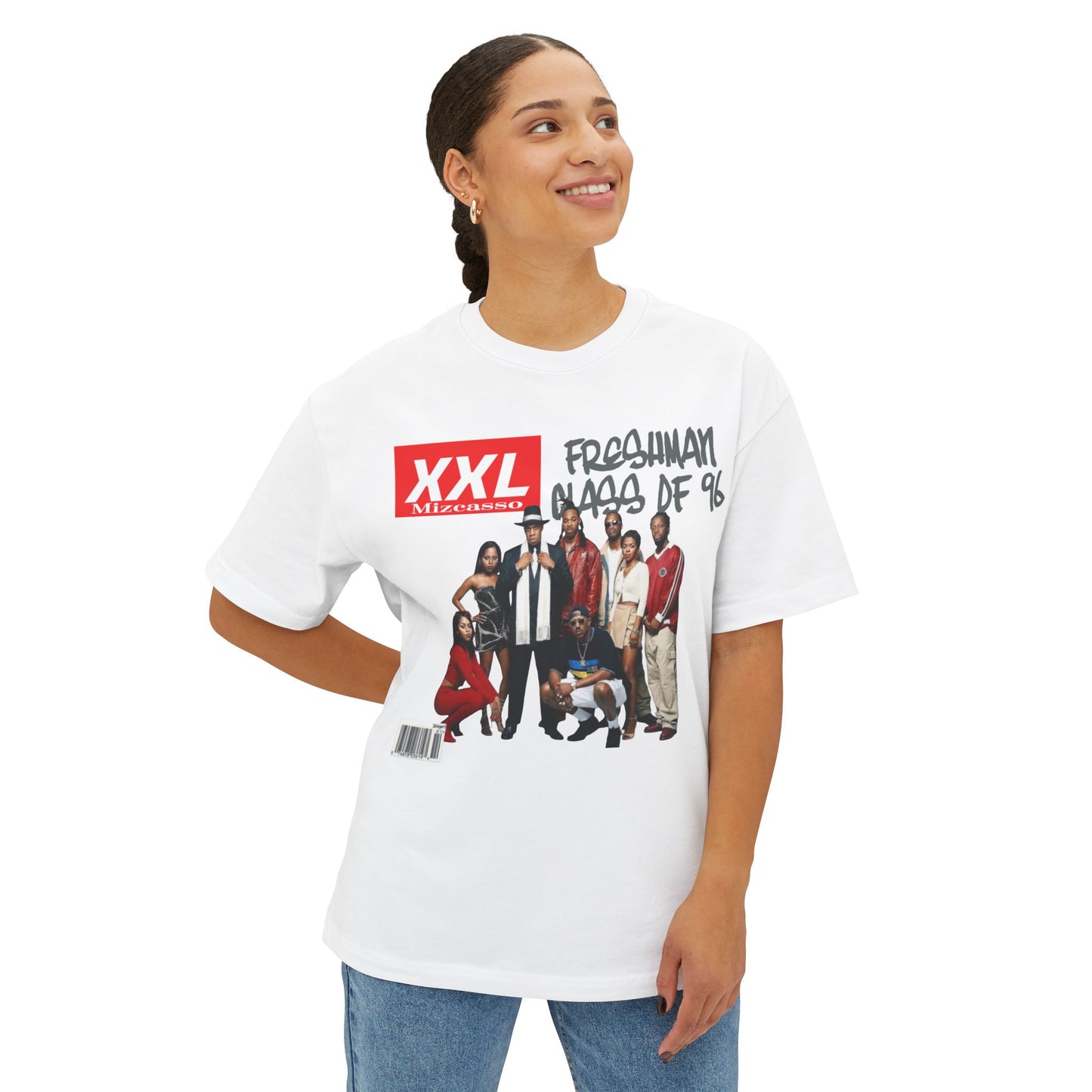 Graphic Tee — 'Freshman Class of ’96' XXL Retro Crew T-Shirt