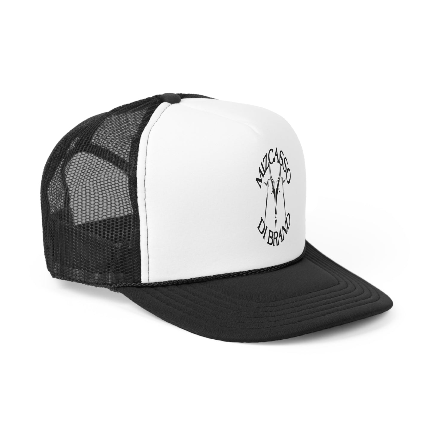 Mizcasso logo Trucker Caps