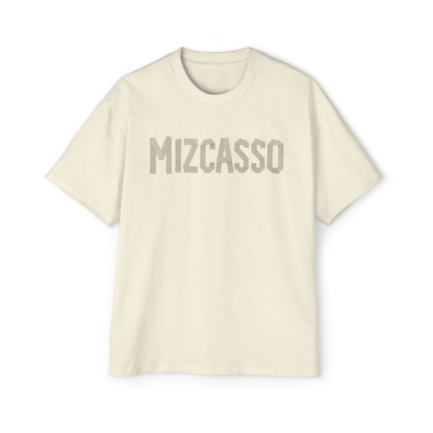 Men's Heavy Oversized Tee - Mizcasso Graphic Design