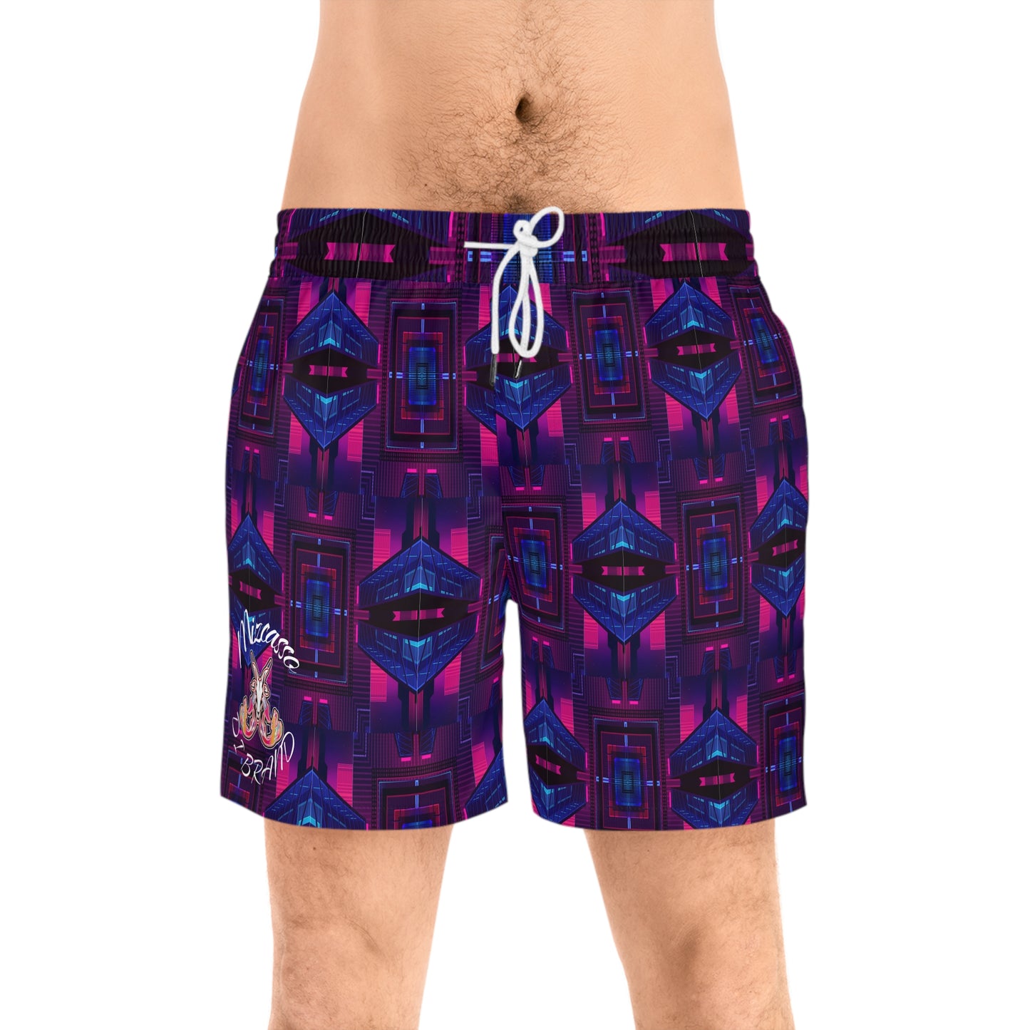 Men's Mid-Length Swim Shorts (AOP)