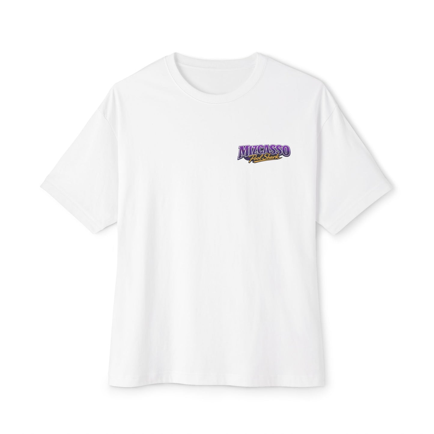 Mizcasso Pool Shark Tee — Graphic Oversized Boxy T-Shirt