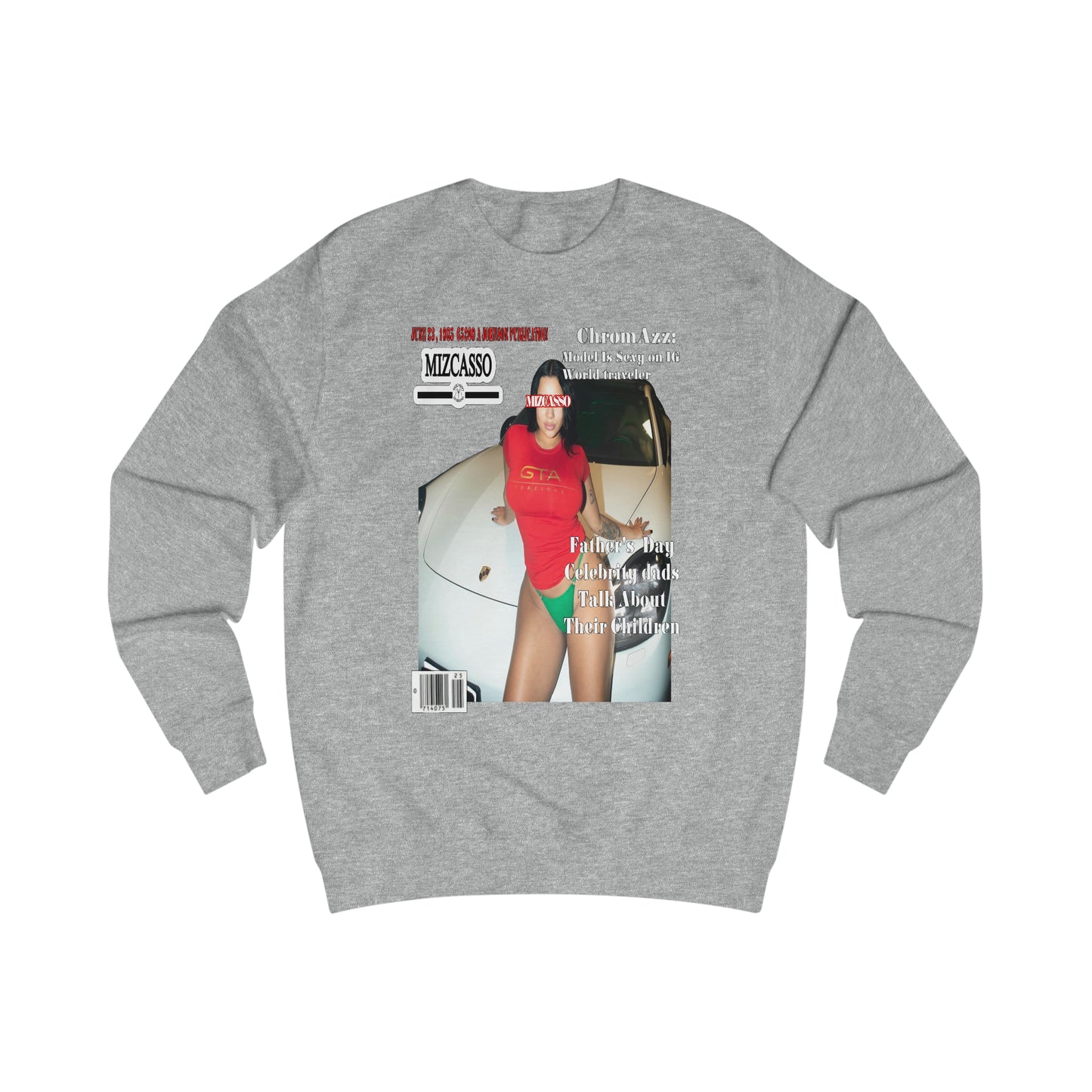 Men's Sweatshirt mizcasso magazine