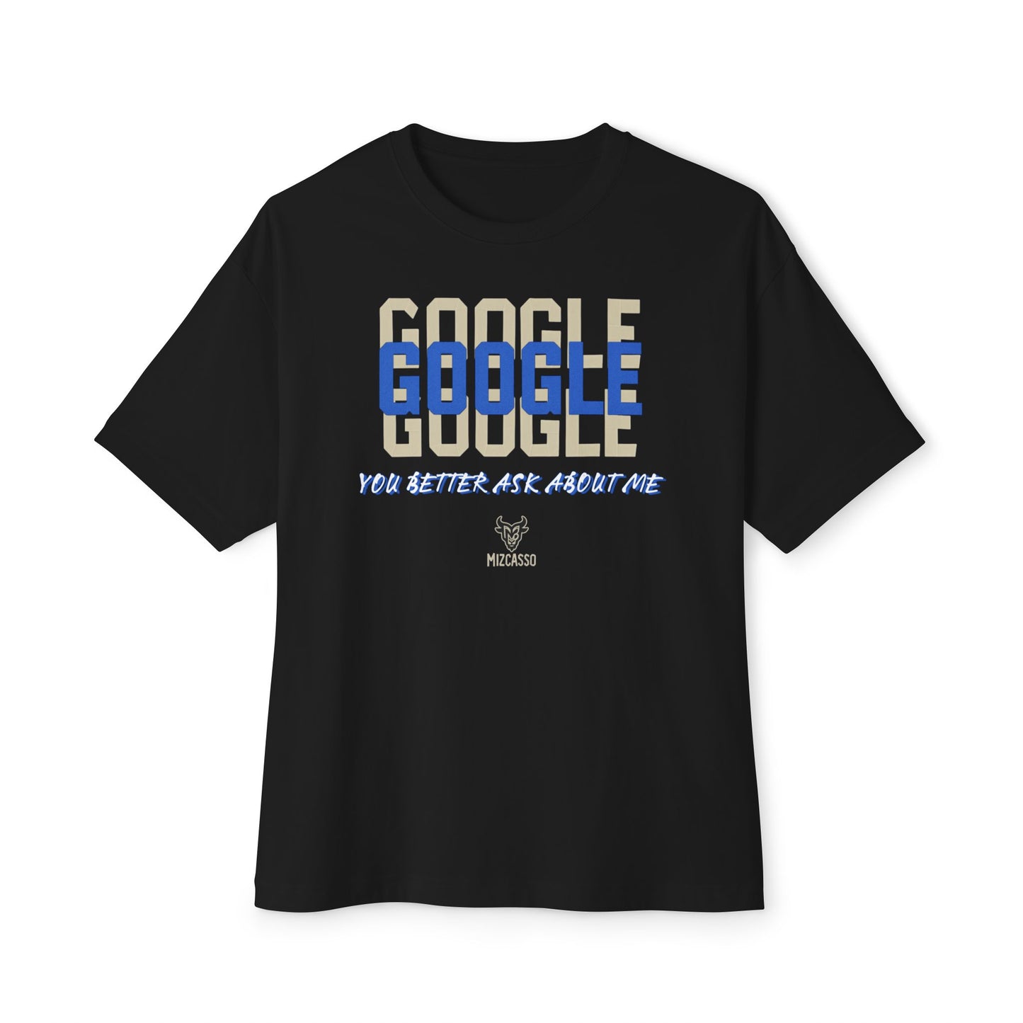 Google-Inspired Unisex Oversized Boxy Tee - Celebrating Connection & Style