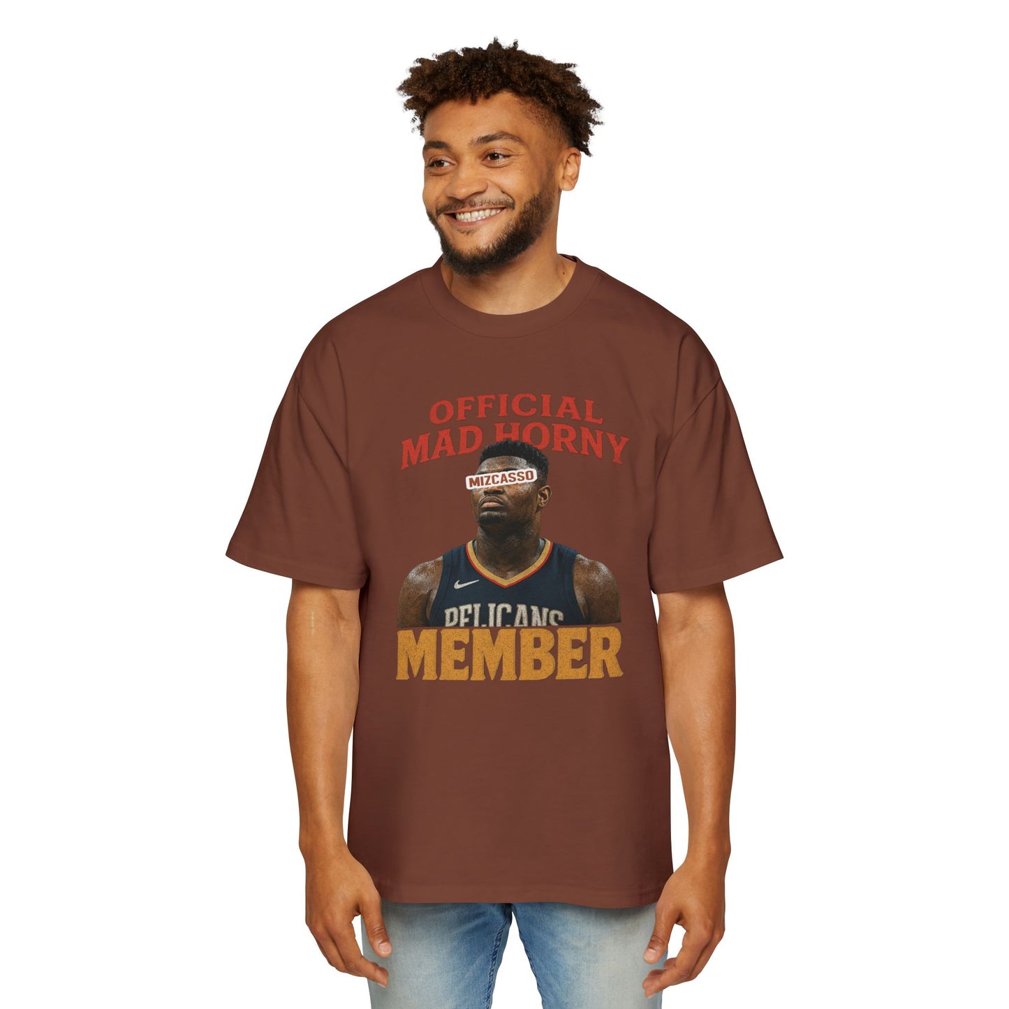 Funny Oversized Tee - Official Mad Horny Member
