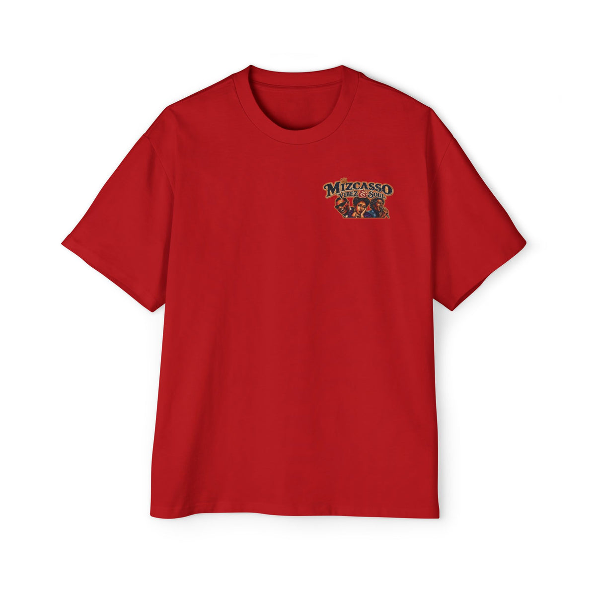 Oversized Men's Tee — Vintage Nightlife Graphic Streetwear