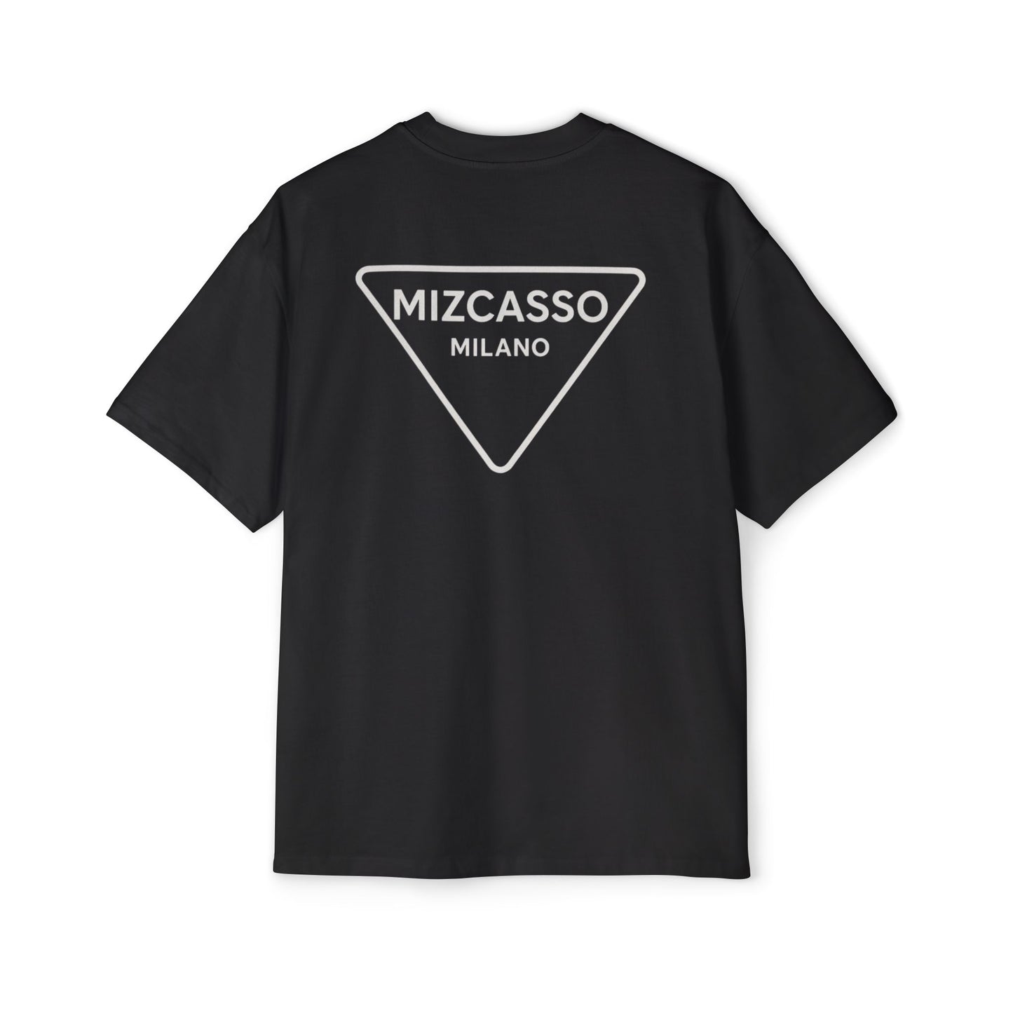 Men's Heavy Oversized Tee - Casual Chic Style with Mizcasso Milano Design